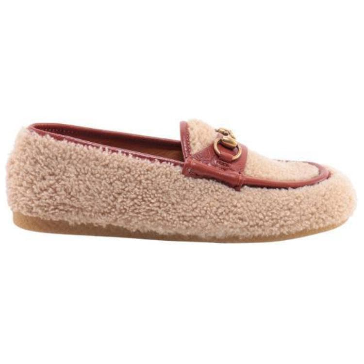 Gucci Horsebit Loafer 'Ivory Merino Wool'