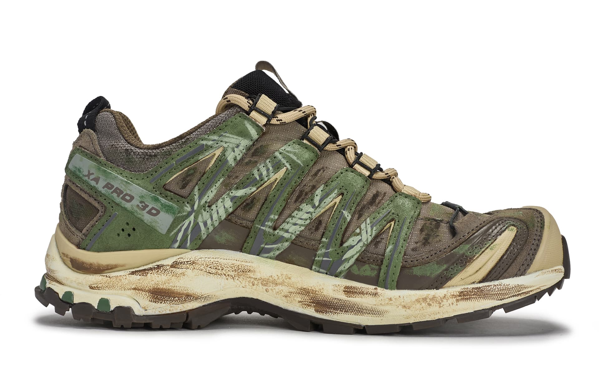 SALOMON XA PRO 3D Green Brown Tan