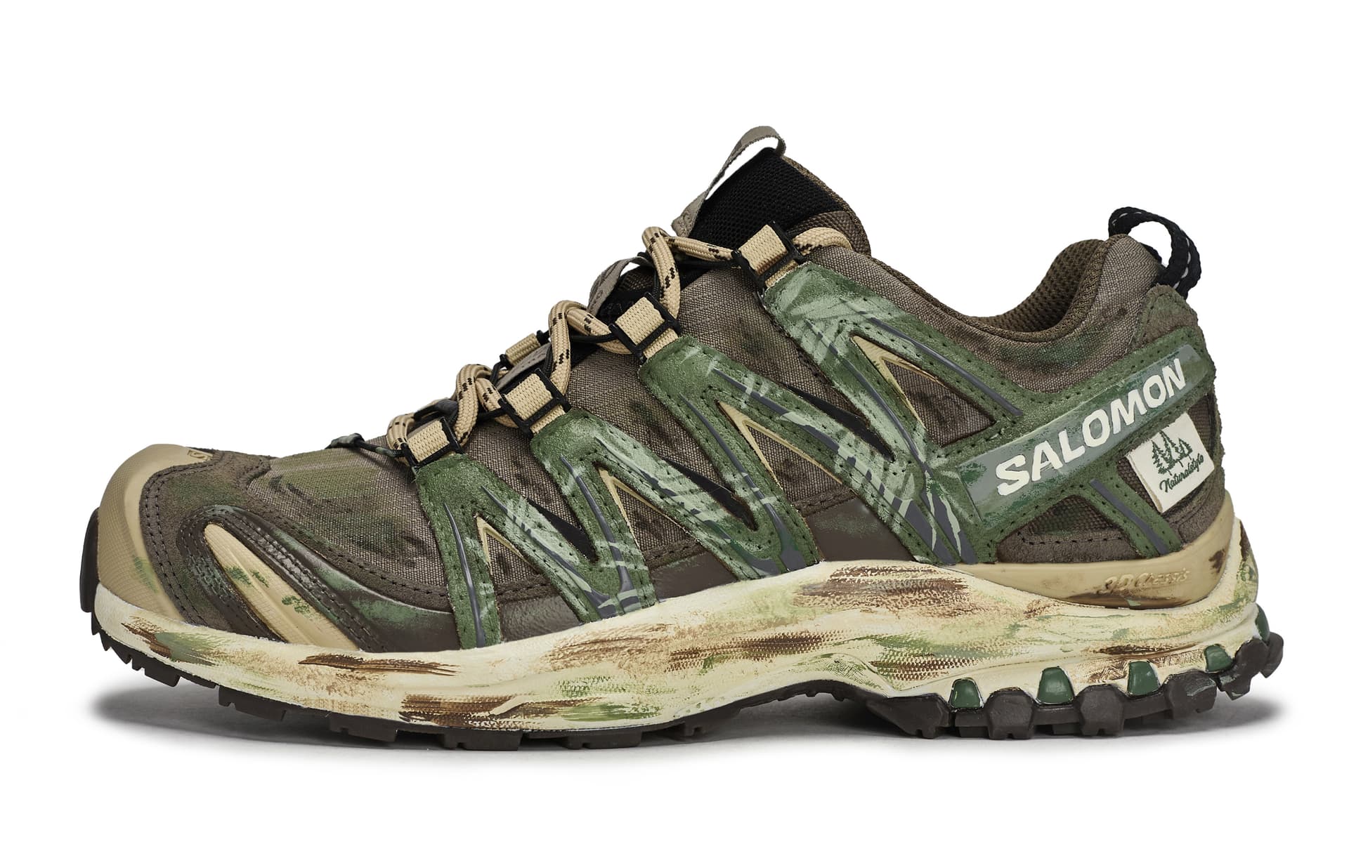 SALOMON XA PRO 3D Green Brown Tan