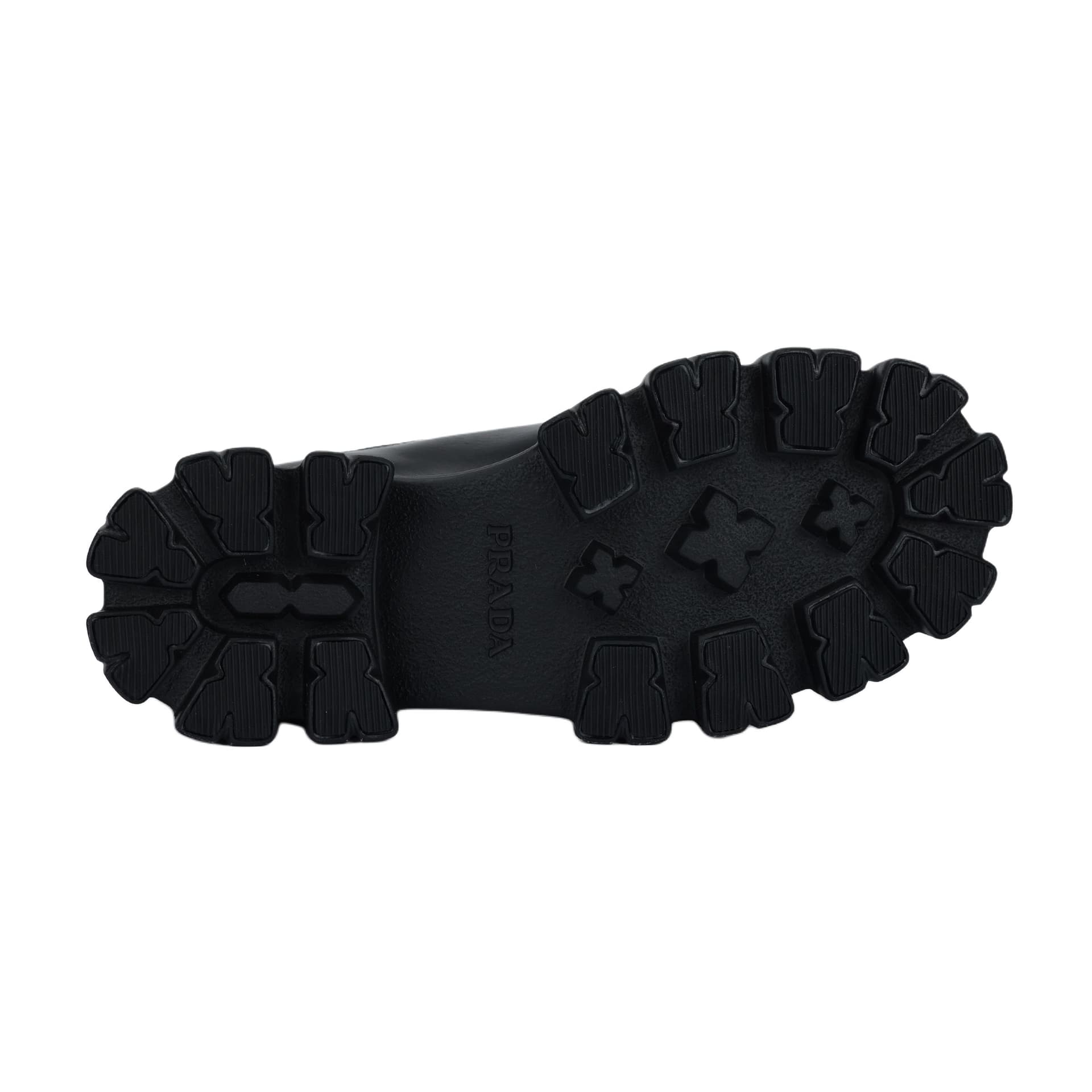 PRADA Monolith Ankle Length Chelsea 5.5cm Black