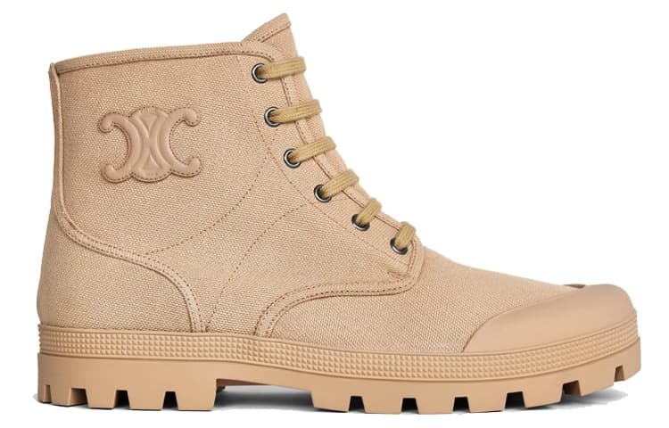 CELINE Mesh Ankle Light Brown