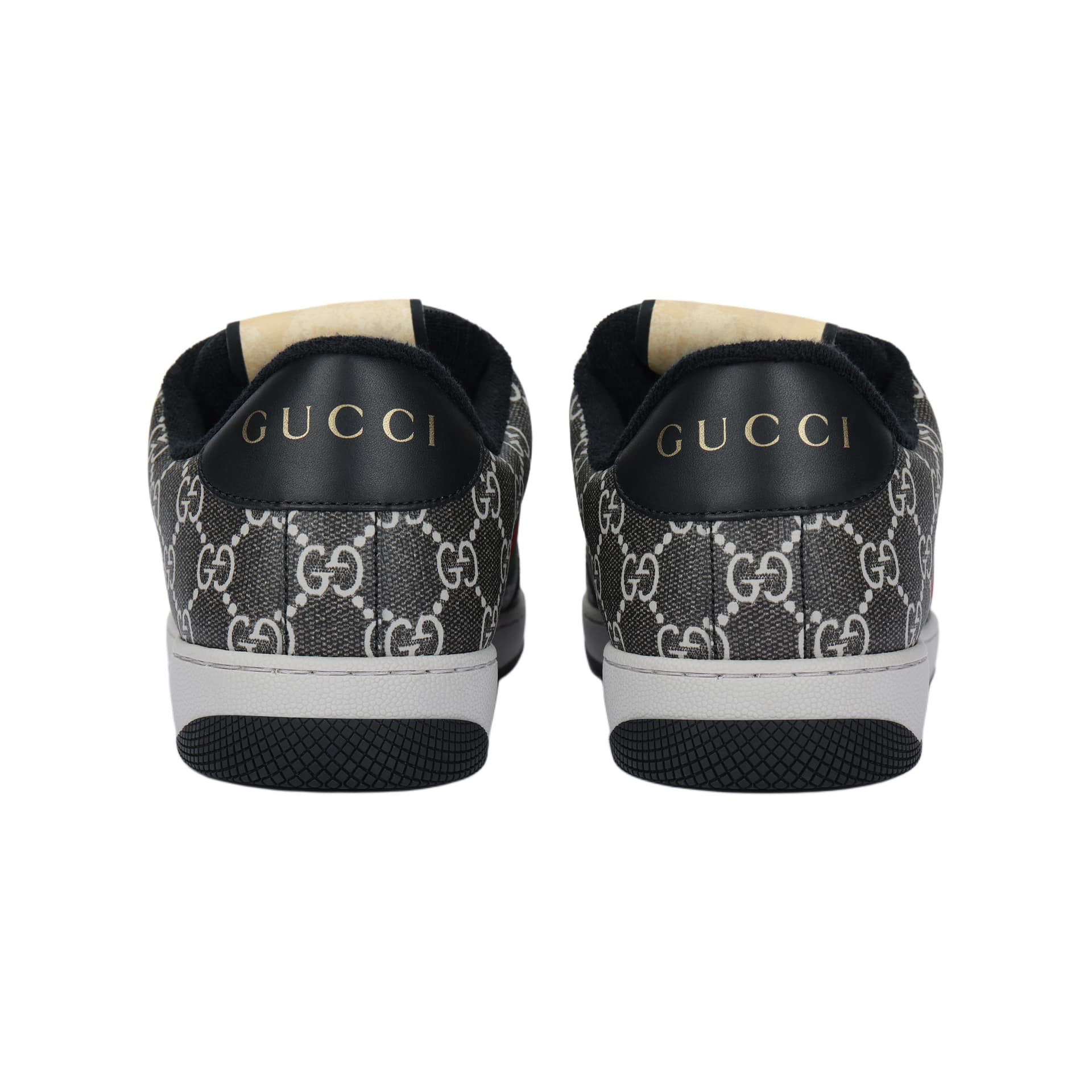 Gucci Screener 'GG Supreme Black Grey'