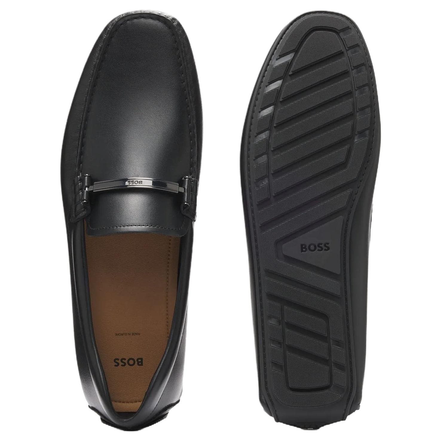 HUGO BOSS Cow Black