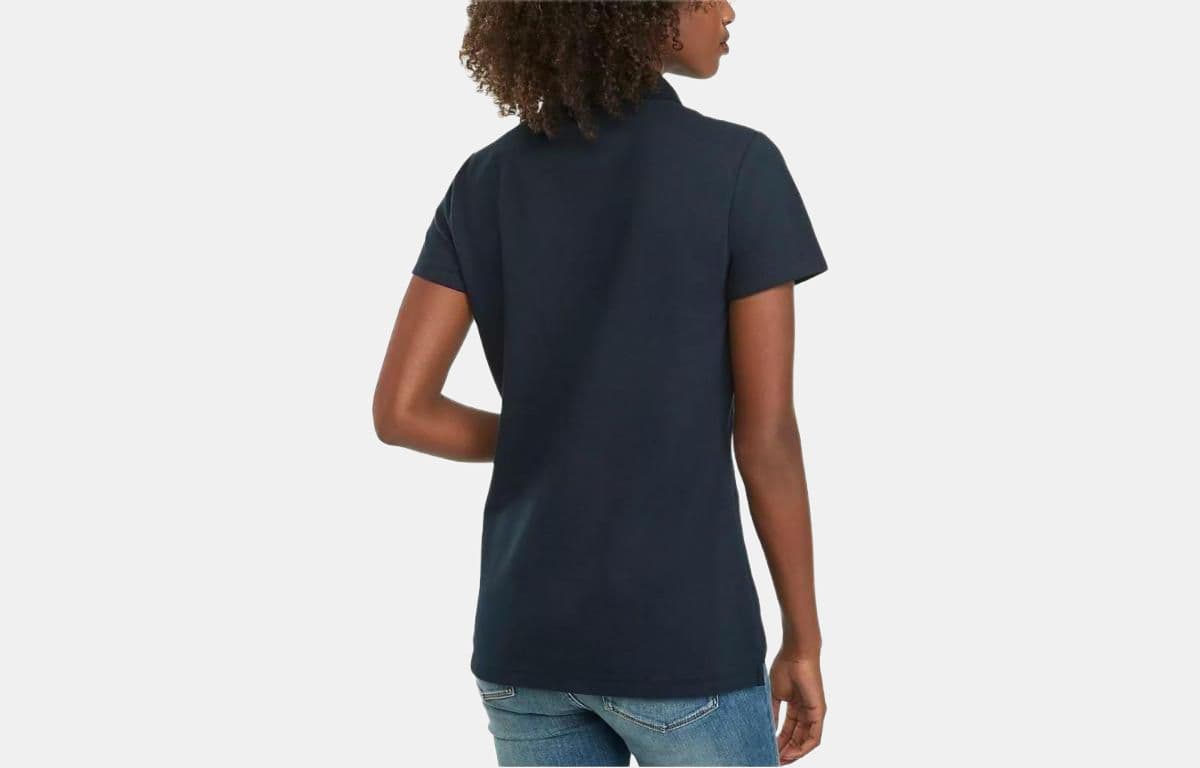 Tommy Hilfiger FW23 Regular Fit Essential Stretch Cotton Polo T Shirts Polo Shirt Blue