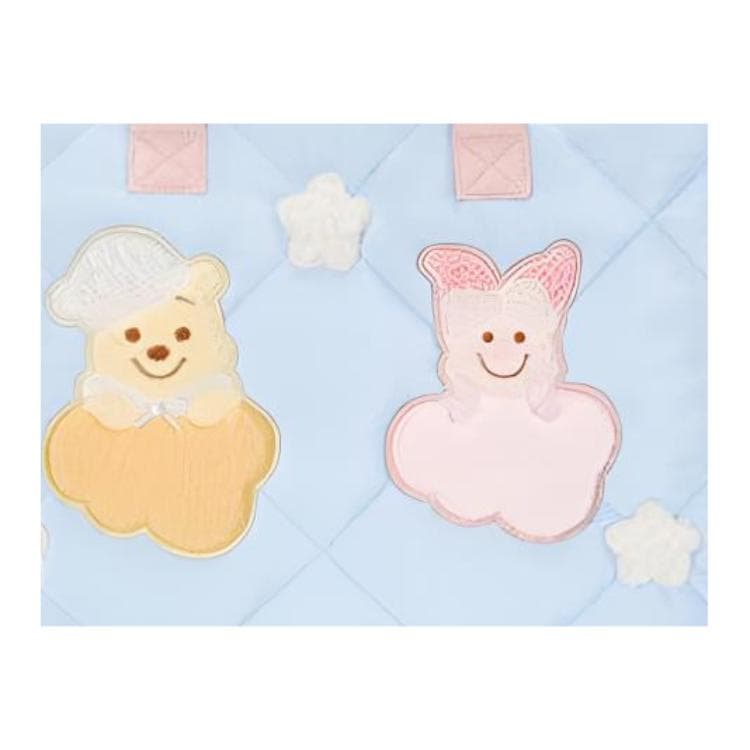 Disney 2025 Winnie The Pooh Friends Home Polyester Laptop Bag Blue