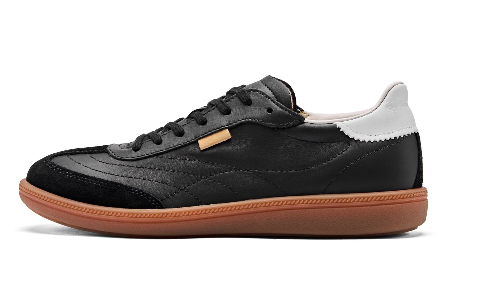 Ecco SS26 SOFT 11 Collection German Army Trainers Black 235803