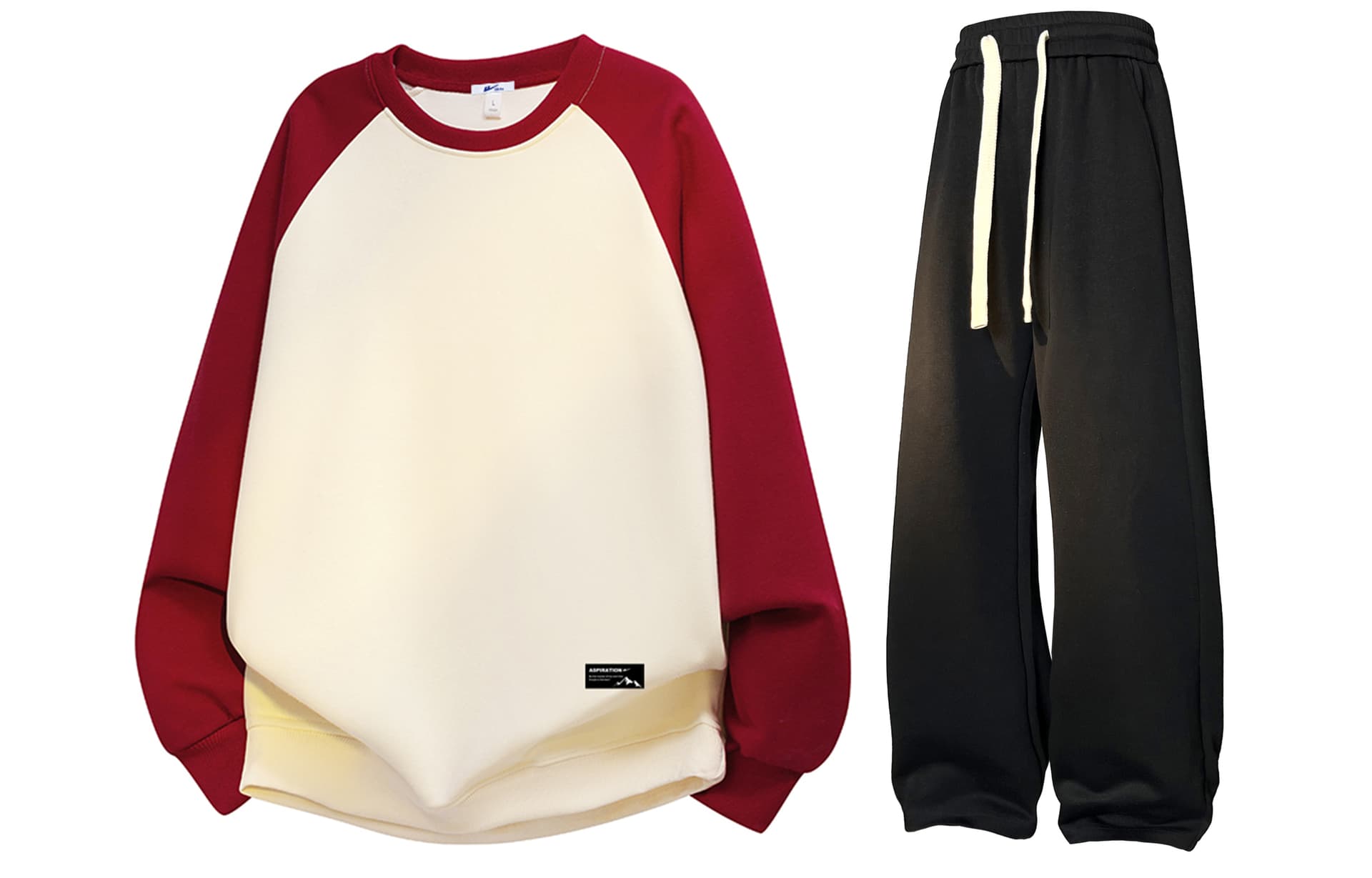 Warrior Riding The Wind Collection Thermal Set Burgundy+Black