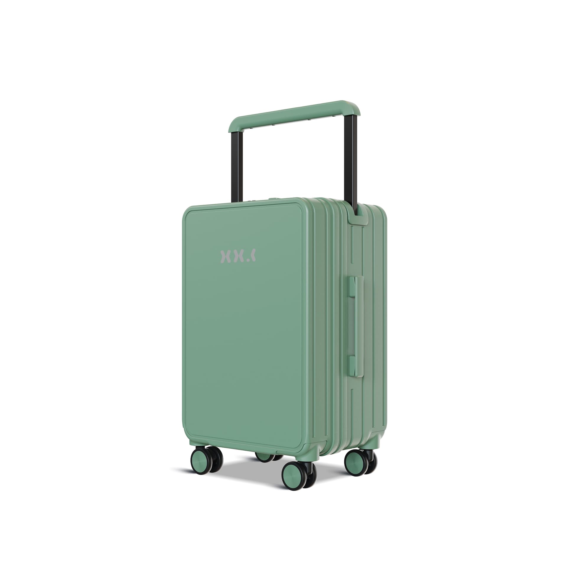 XINXIAKE PC Aluminum Magnesium Alloy Business Travel Multicolor Protea Green 20Inch