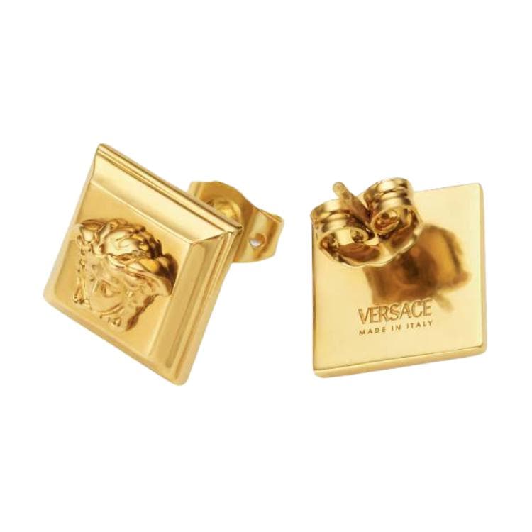 Versace Medusa square earrings