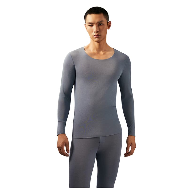 CALVIN KLEIN Thermal Tops 5BXCeramic Blue