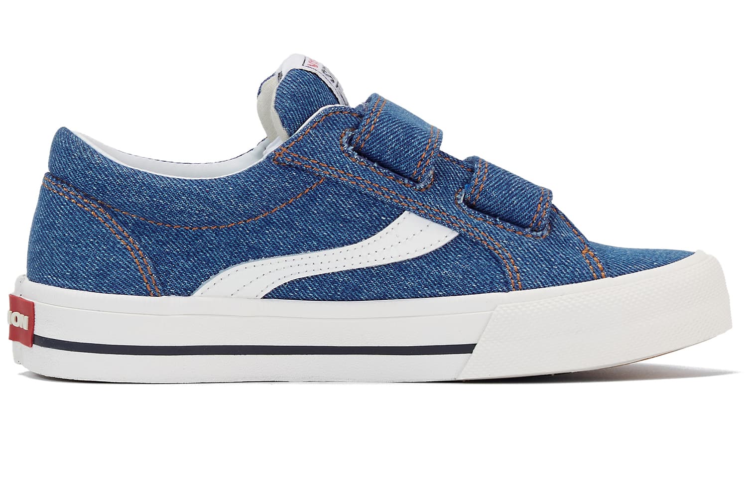 Vision Street Astley Pro Hookandloop Lowtop Canvas Denim Blue Kids'