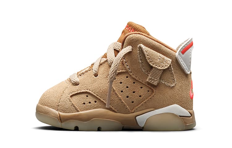 Jordan 6 Retro Travis Scott British Khaki TD