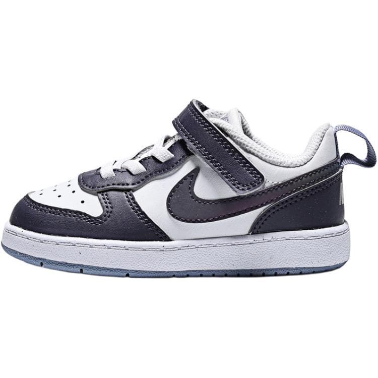 Nike Court Borough Black White Infant