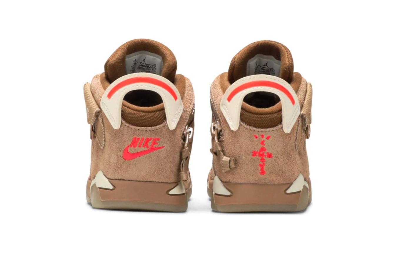Jordan 6 Retro Travis Scott British Khaki TD