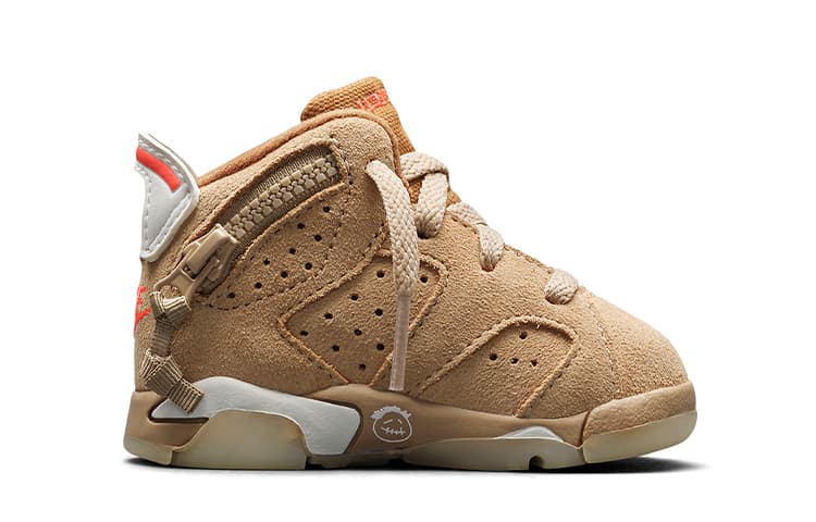 Jordan 6 Retro Travis Scott British Khaki TD