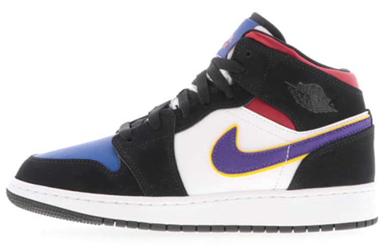 Jordan 1 Mid 'Lakers 3' GS