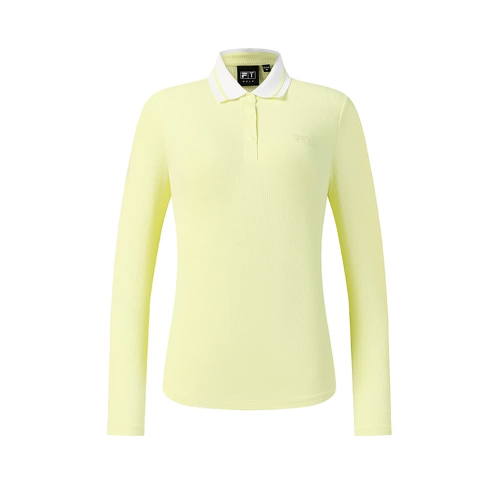 FILA Golf Polo Shirt Yellow Of The Twelfth Lunar Month