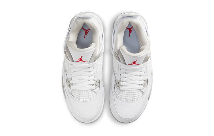 Jordan Air Jordan 4 Retro 'Tech White' White