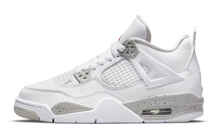 Jordan Air Jordan 4 Retro 'Tech White' White