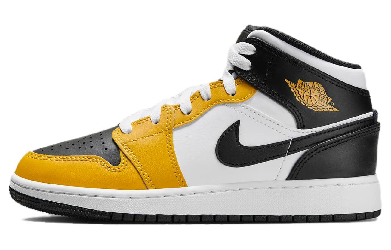 Jordan 1 Mid Yellow Ochre GS