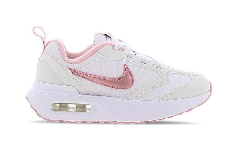 Nike Air Max Dawn Lifestyle White Pink Children Aged 3 7 Years Old