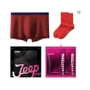 1 Pack (Flaming Red)+1 Pair of Socks