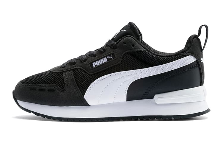 Puma R78 Jr 'Black White'