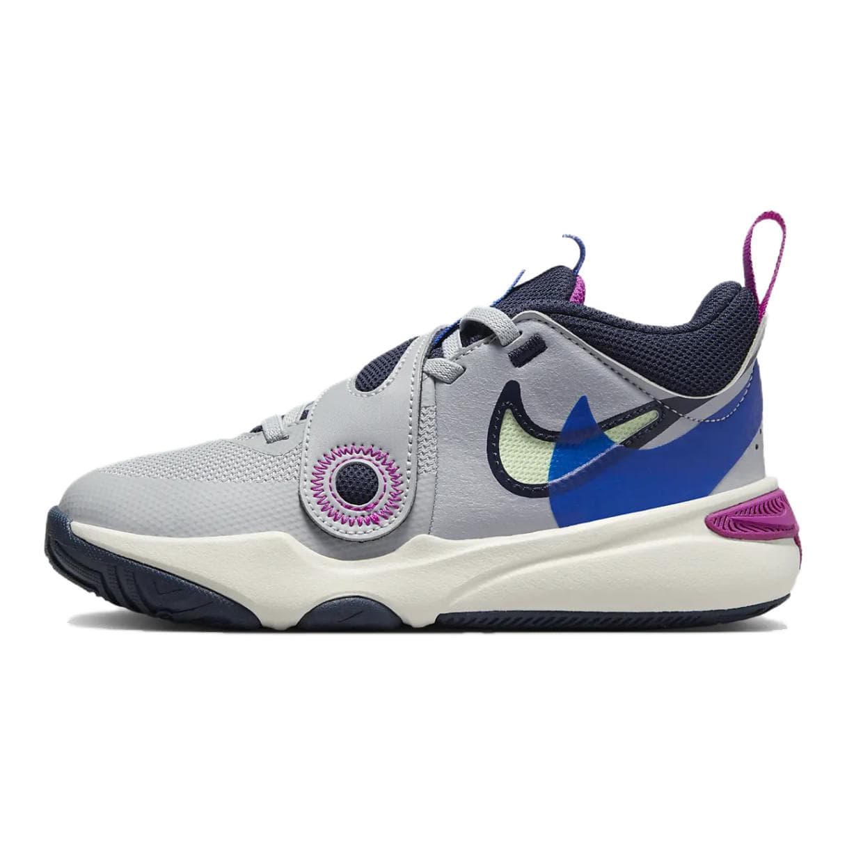 Nike Team Hustle D11 SE PS 'Wolf Grey Hyper Royal'