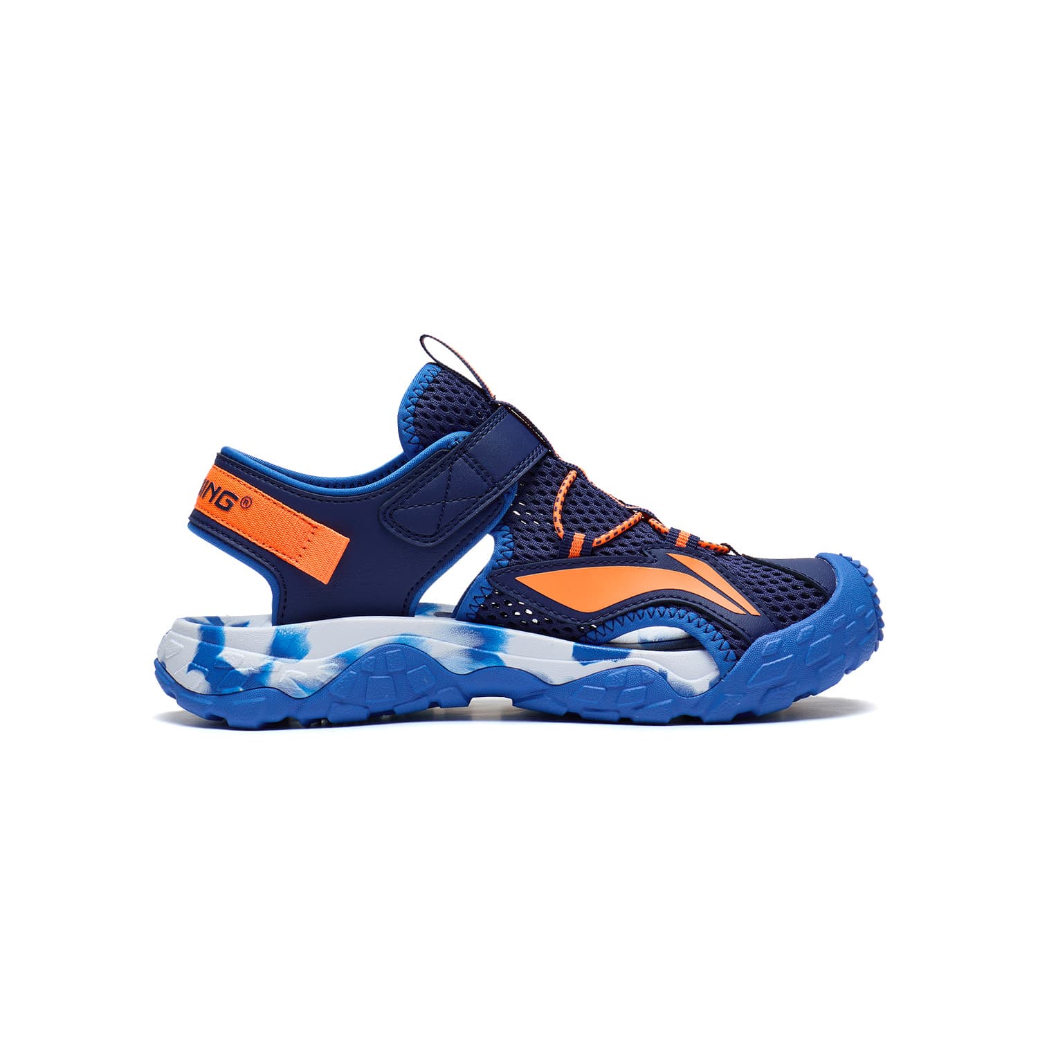 Li Ning YOUNG Sports Life Collection Synthetic Sandal Blue Teenagers