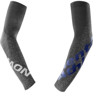 SALOMON Sun Protection Sleeves Pitch Black/White