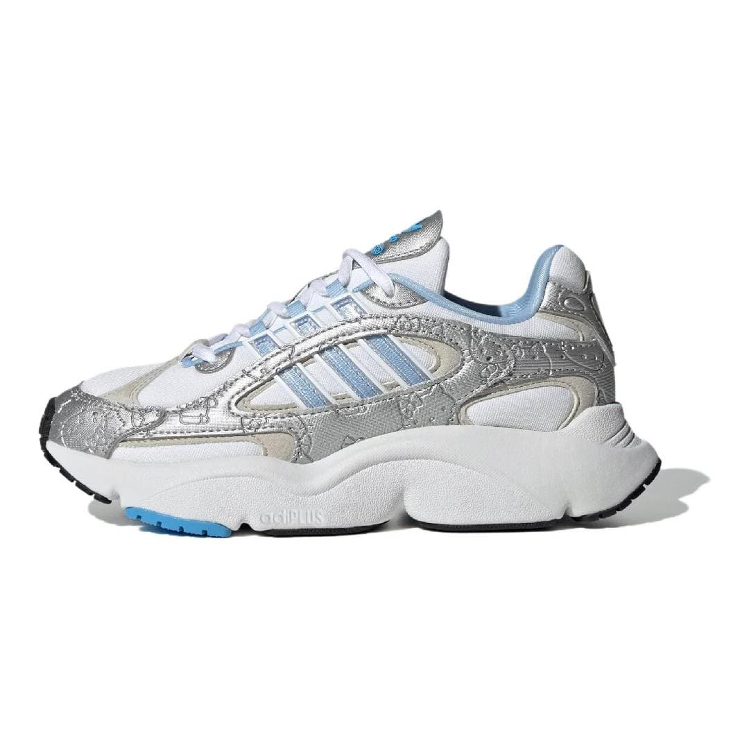 Adidas Hello Kitty X Ozmillen Elastic Lace J 'White Glow Blue Grey'