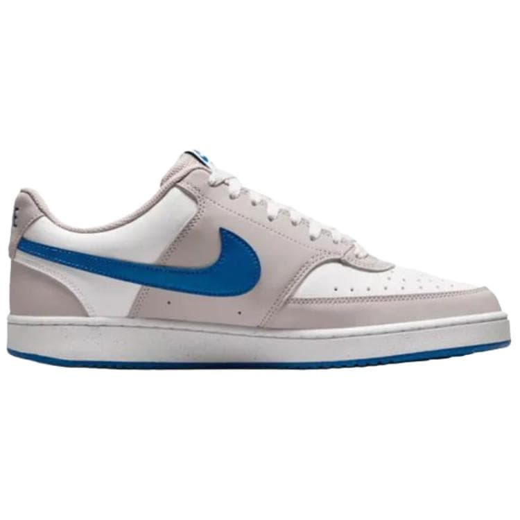 Nike Court Vision Textile, Synthetic Breathable Lowtop Light Gray White