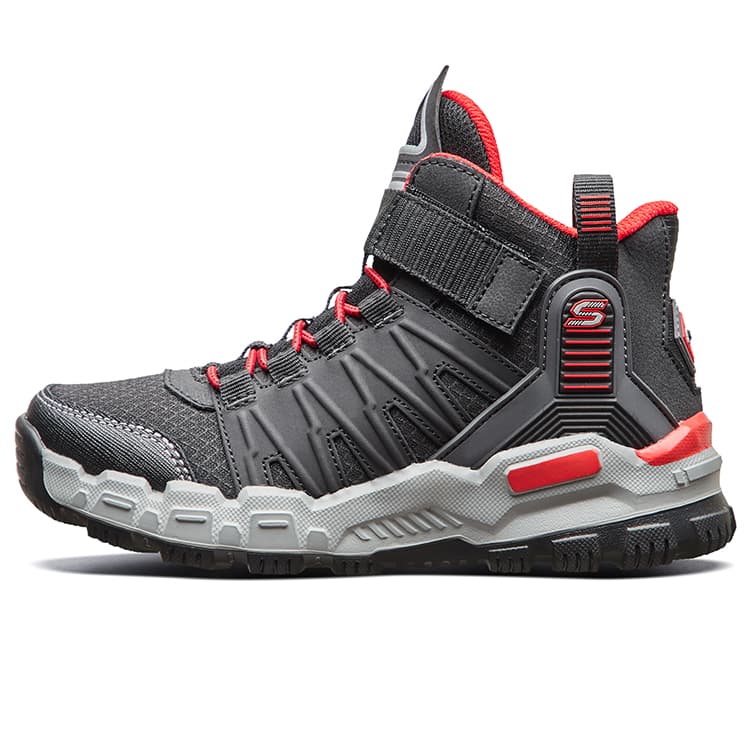 Skechers Adventure Track Lifestyle Black Red Teenagers