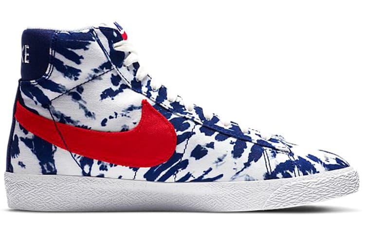 Nike Blazer Mid SE University Blue TieDye GS