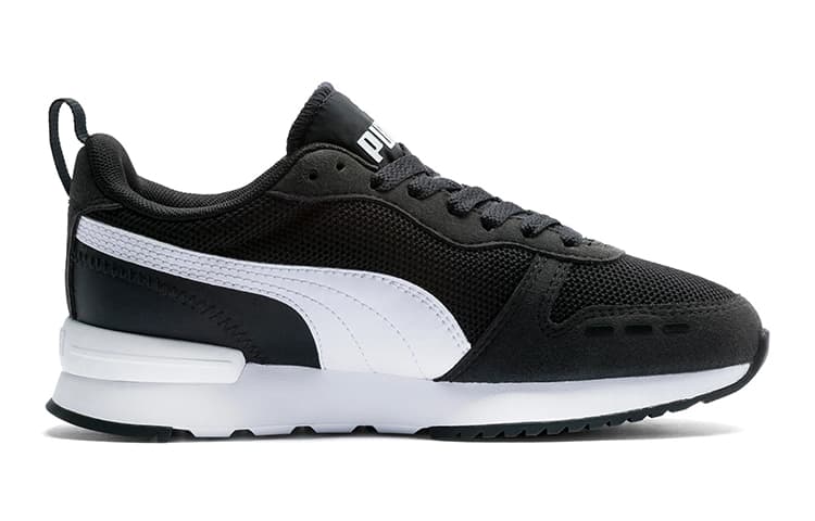 Puma R78 Jr 'Black White'