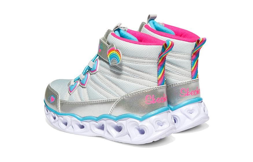 Skechers Kick Kick Lifestyle Silver Teenagers