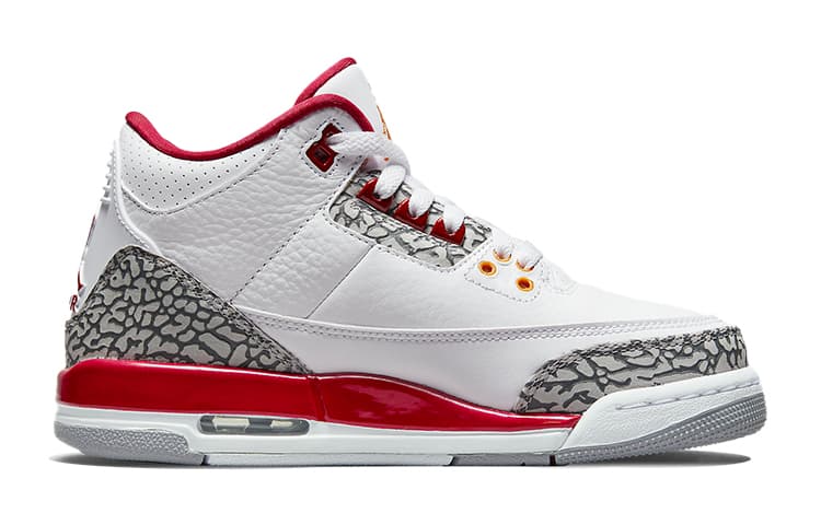 Jordan 3 Retro Cardinal GS