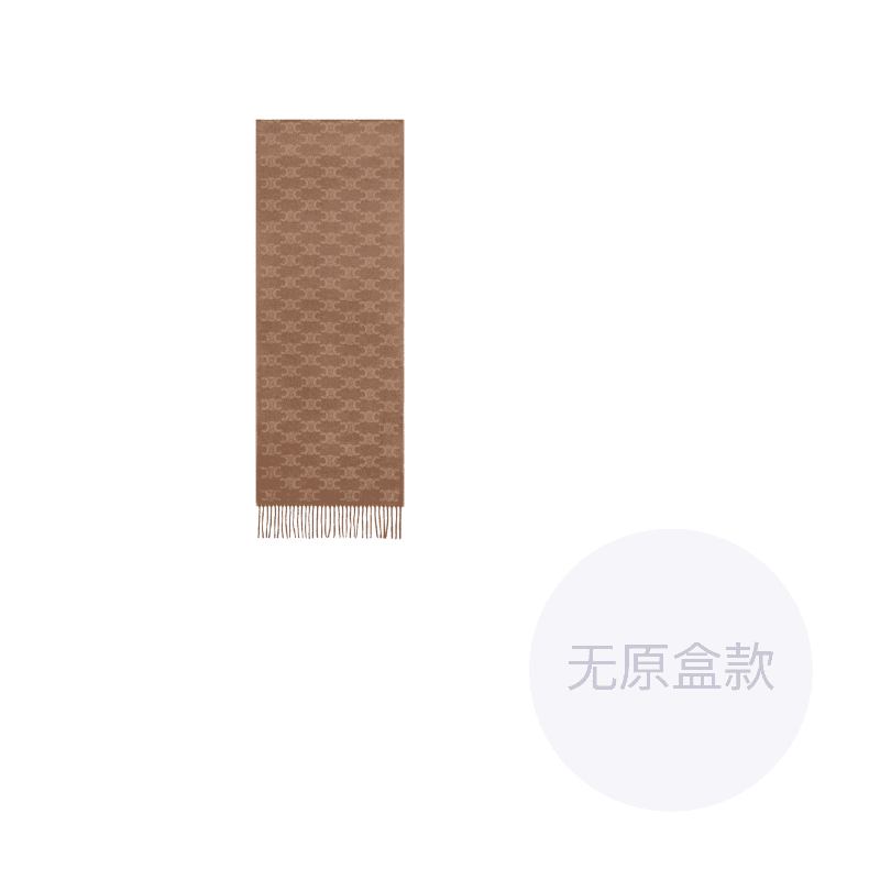 CELINE Scarf In Monogram Cashmere