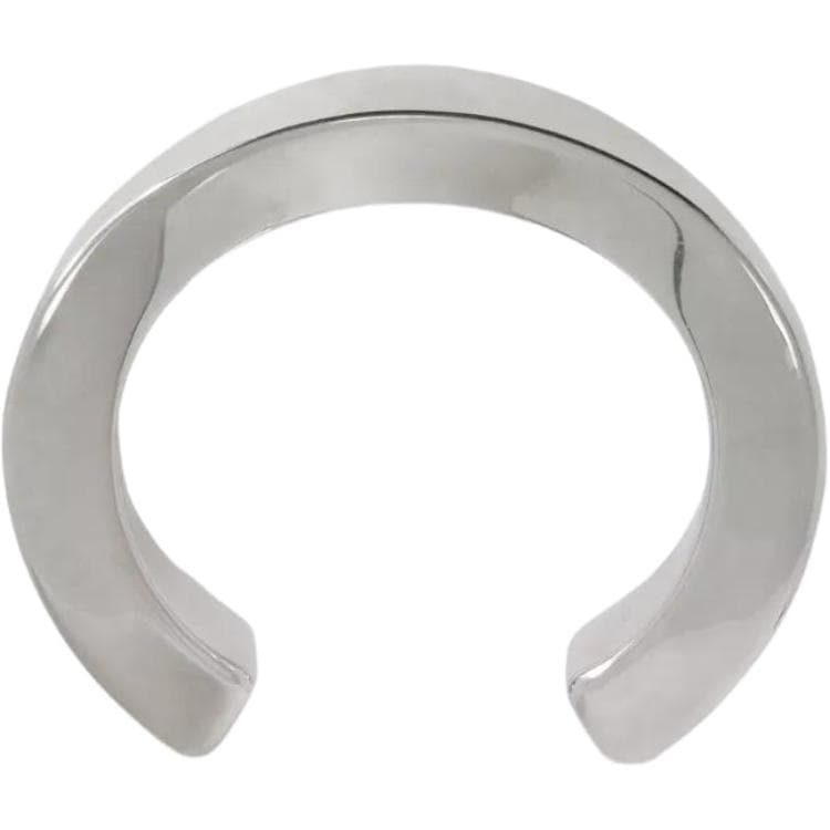 Jil Sander engravedlogo bracelet Silver