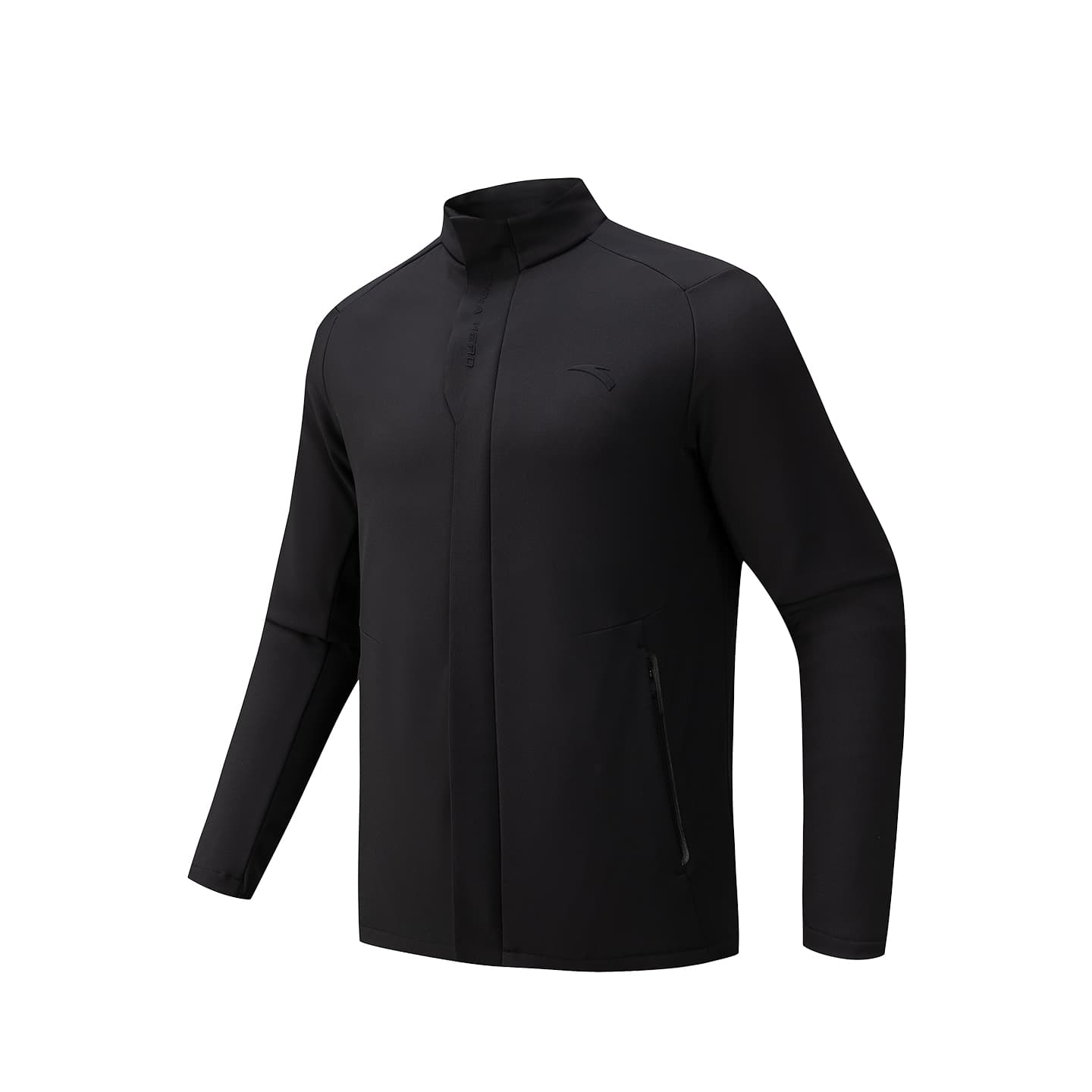 Anta Variety Collection Woven Thick Coat Jacket Basic Black