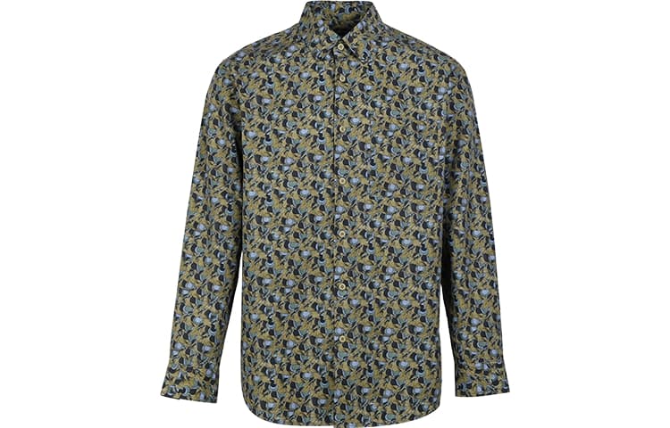 URBAN REVIVO Shirts Multicolor Lapel Thin Straight Fit