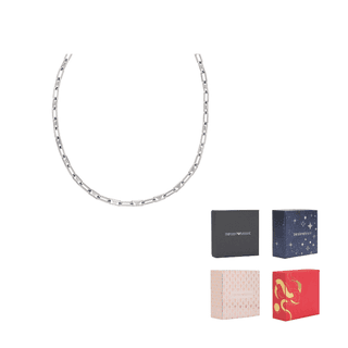 EMPORIO ARMANI Stainless Steel Necklaces Silver