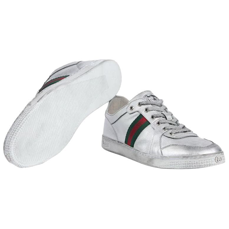 GUCCI Famiglia Lowtop Silver