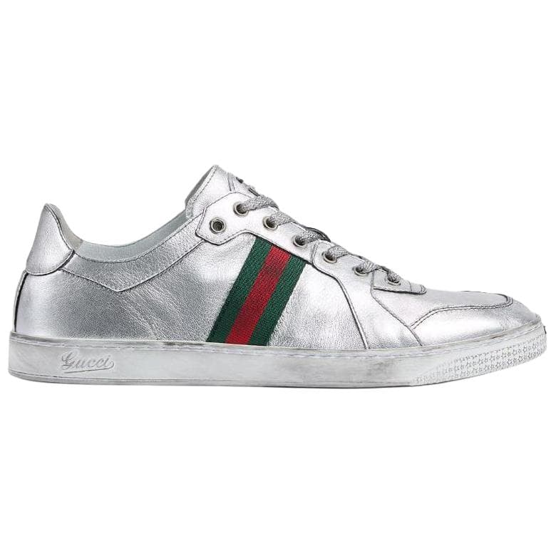 GUCCI Famiglia Lowtop Silver