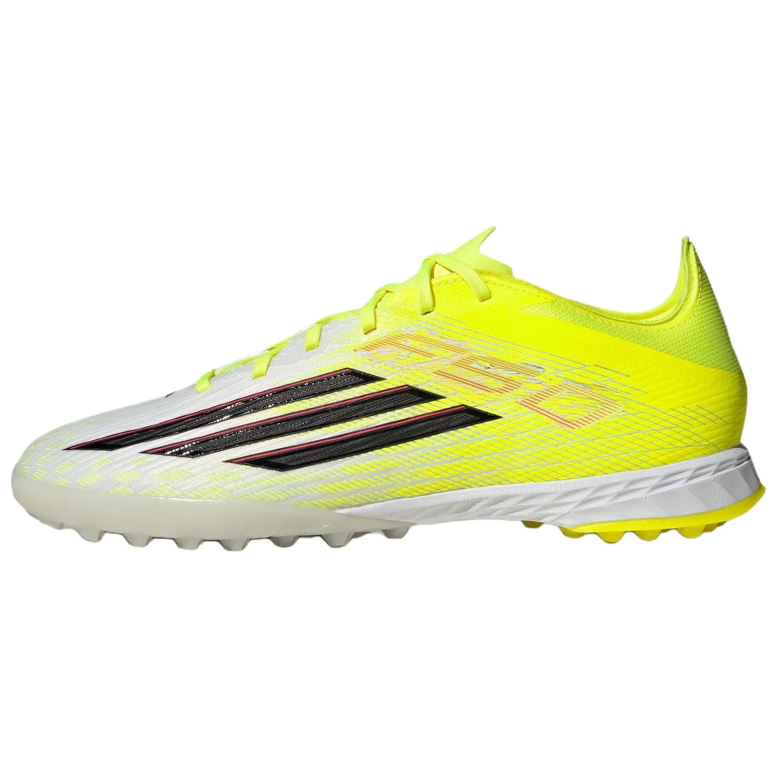 Adidas F50 Pro Turf 'Solar Yellow Core Black Lucid Red'