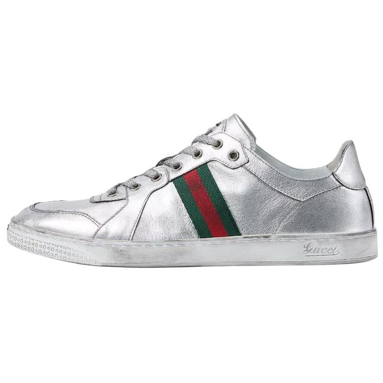 GUCCI Famiglia Lowtop Silver