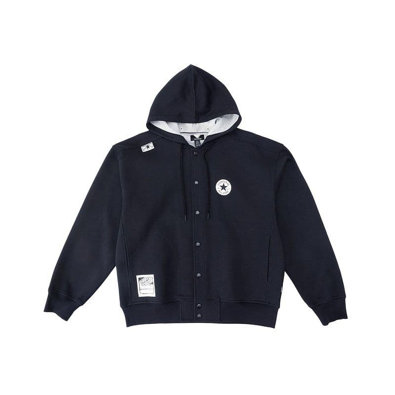 Converse Jackets Deep Sea Blue Hooded Moderate Mock TwoPiece