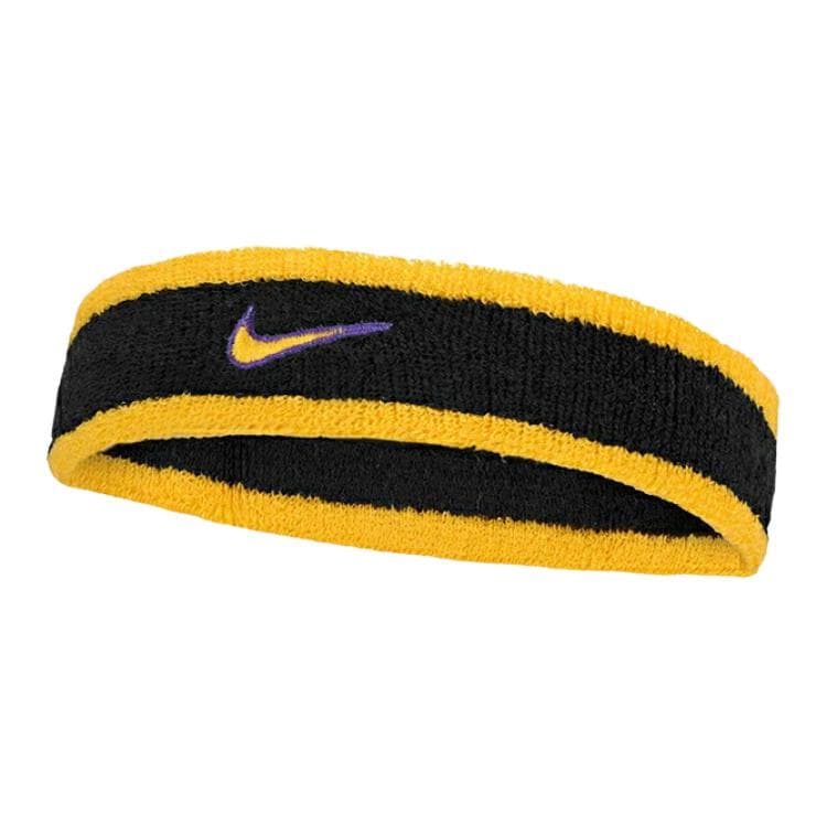Nike Cotton Hair Bands Black/Court Purple/University Gold