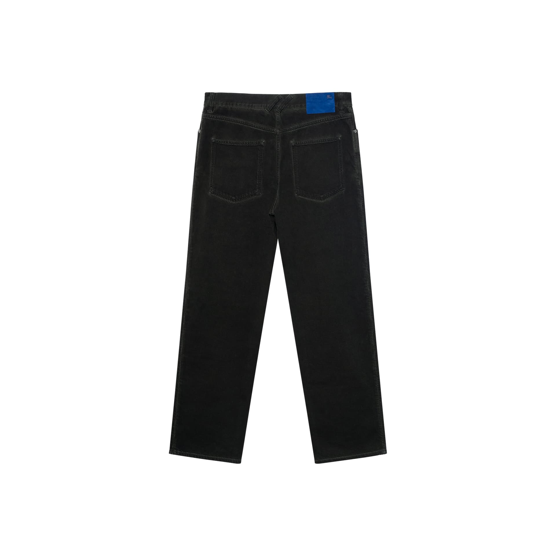 Burberry Logo Patch Straight Leg Jeans