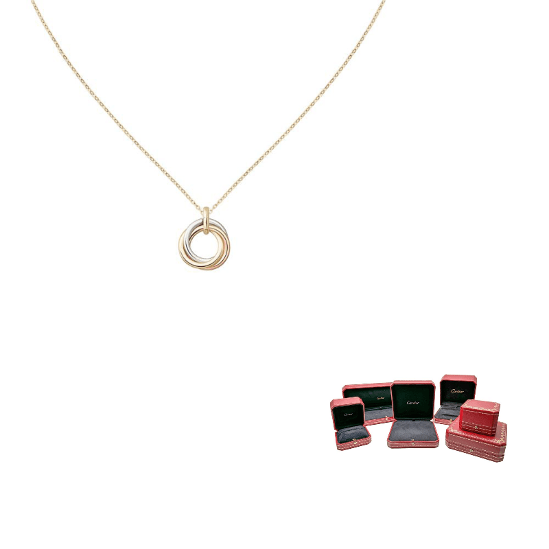 CARTIER Trinity Necklaces Gold